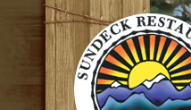 Sundeck Restaurnt: The best family food in Estes Park, Colorado for over 60 years!
